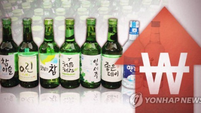 올해 소주·맥주 가격 또 오른다…'소주 1병 6천원' 시대 열릴듯